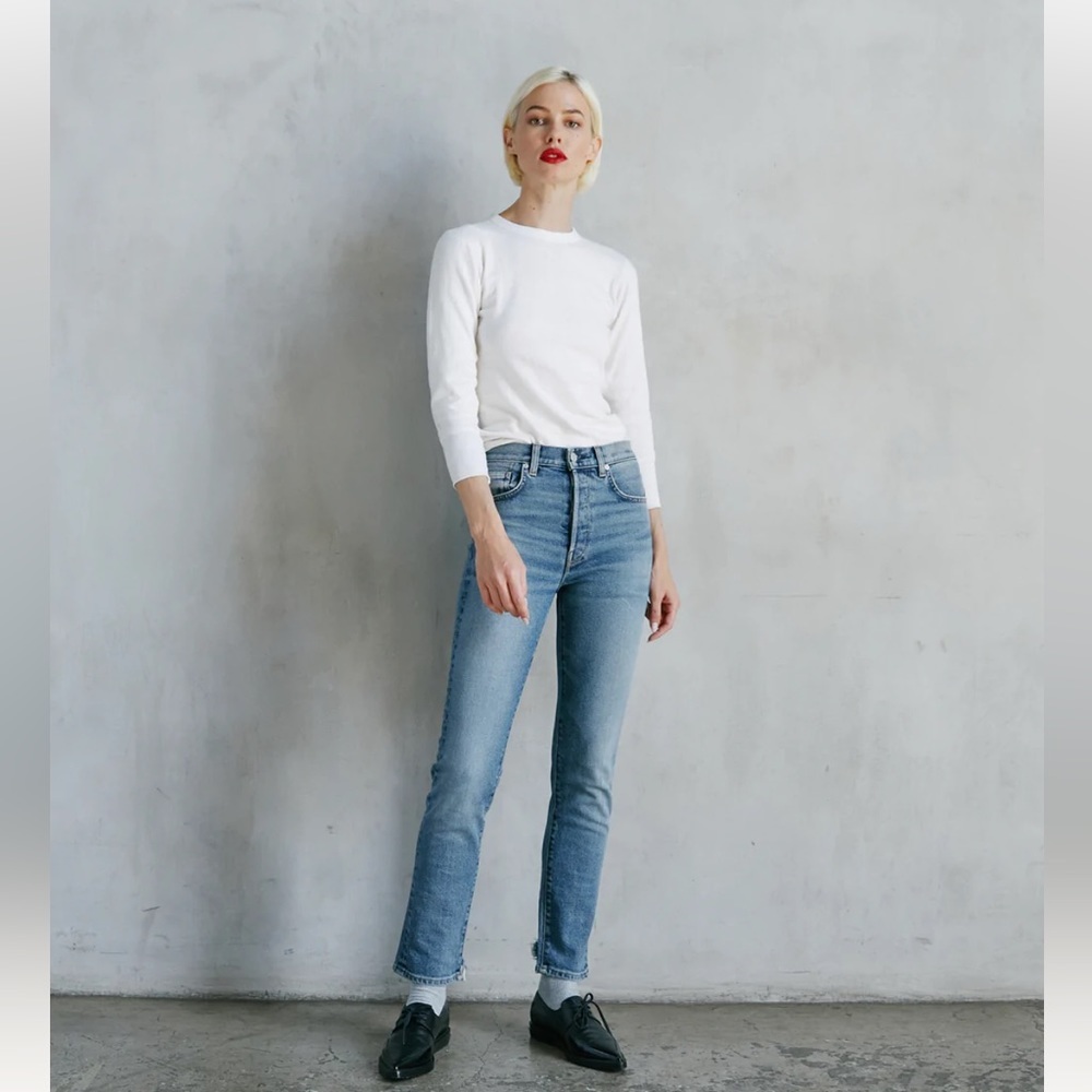 • CQY • Women’s ICON Vintage Slim Jeans / BEST Seller Vice Blue 27